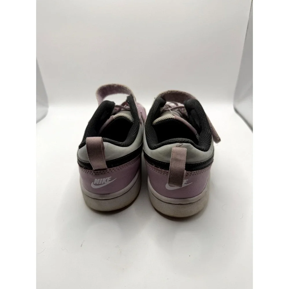 Nike Court Borough‎ Low 2 PS BQ5451-005 Girls 3 Sneaker Iced Lilac Leather Shoes